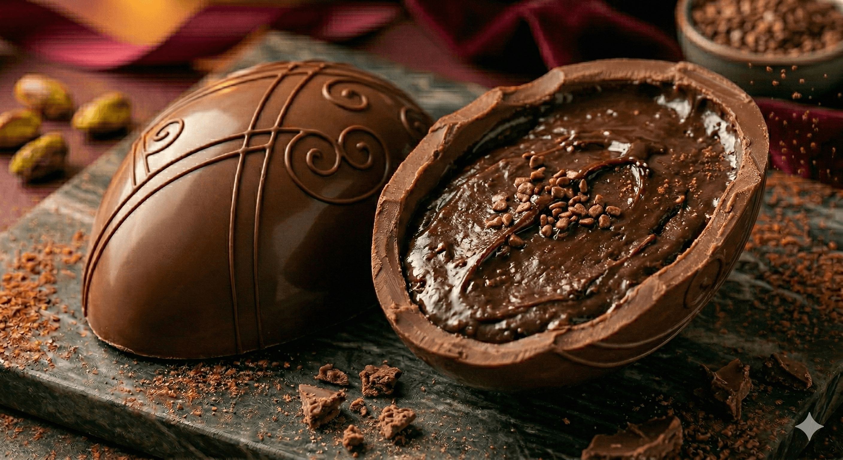 Ovo Trufado Brigadeiro Belga