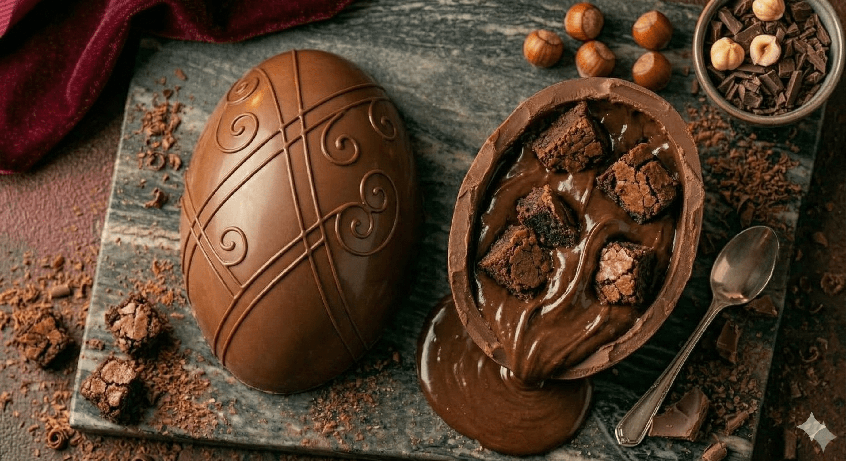 Ovo Trufado Brownie & Ganache visão alternativa 2