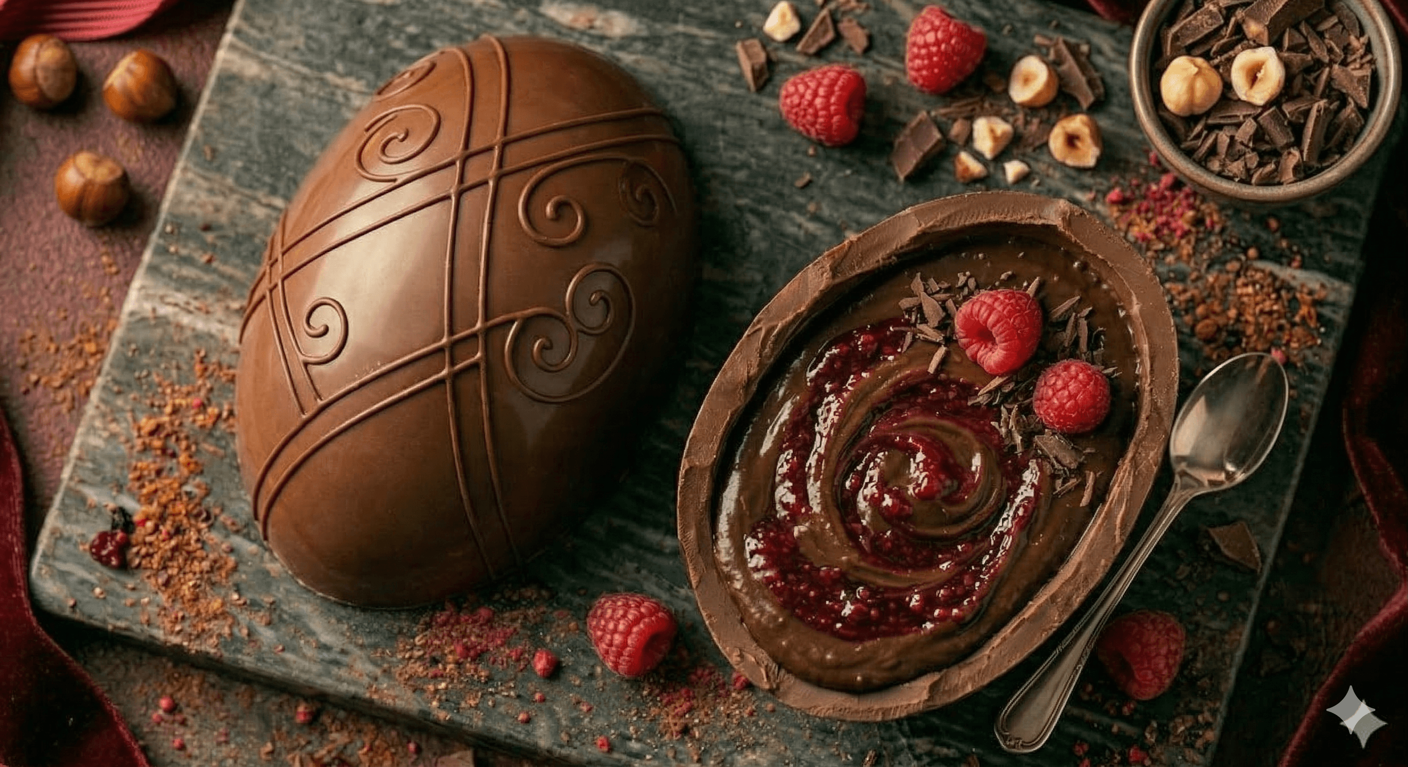 Ovo Trufado Framboesa & Chocolate Amargo visão alternativa 2