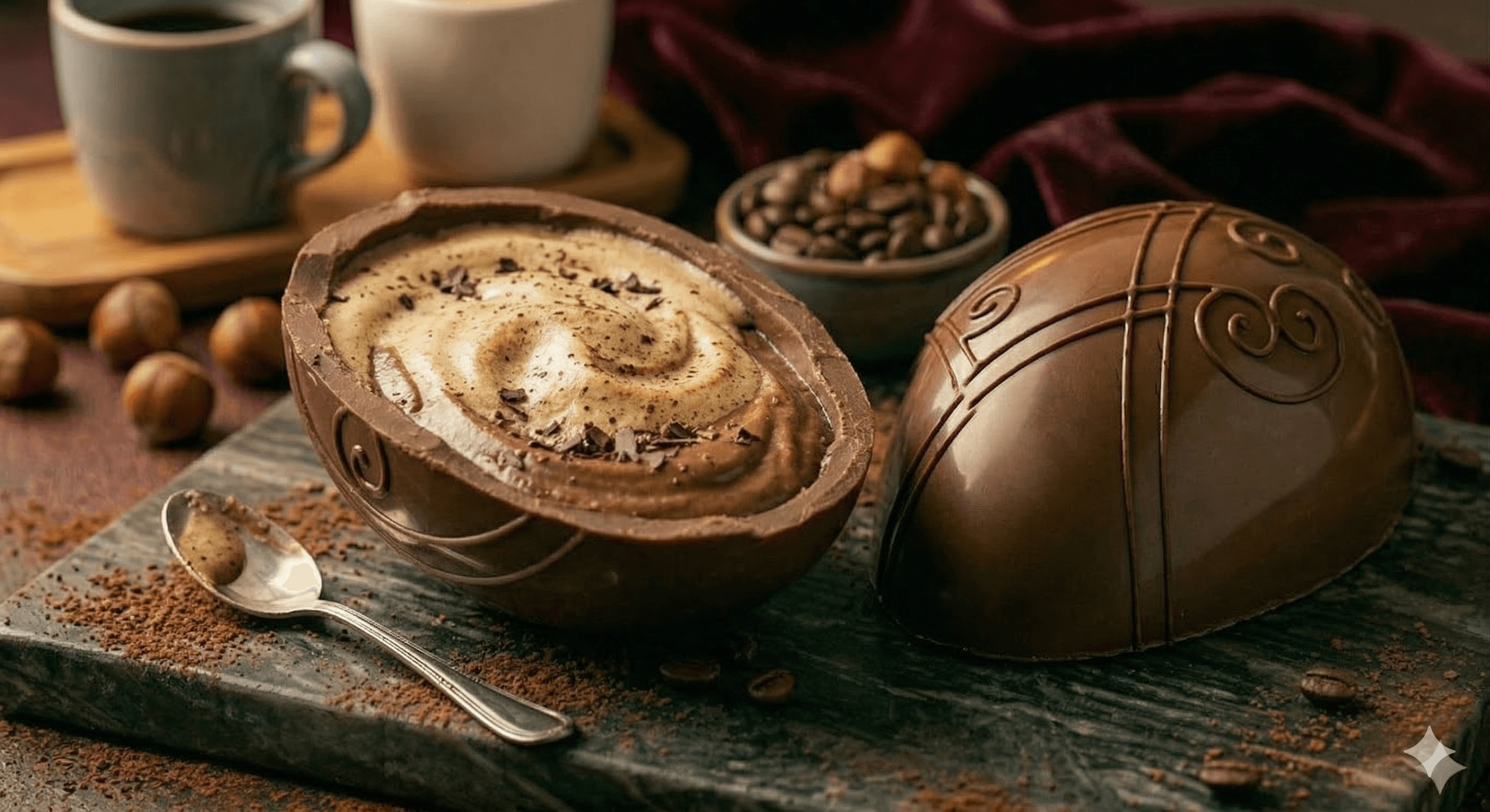 Ovo Trufado Cappuccino visão alternativa 2